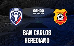 Nhận định bóng đá San Carlos vs Herediano 9h00 ngày 15/8 (VĐQG Costa Rica 2026/27)