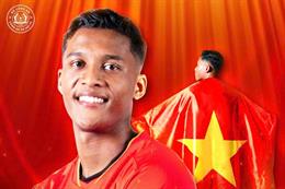 Adou Minh chính thức đủ điều kiện khoác áo ĐT Việt Nam