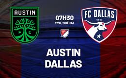 Nhận định bóng đá Austin vs Dallas 7h30 ngày 17/8 (Nhà nghề Mỹ 2026)