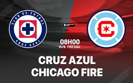 Nhận định bóng đá Cruz Azul vs Chicago Fire 8h00 ngày 14/8 (Leagues Cup 2026)