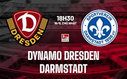 Nhận định bóng đá Dynamo Dresden vs Darmstadt 18h30 ngày 16/8 (Hạng 2 Đức 2026/27)
