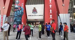Sân Kuala Lumpur đìu hiu trước trận Malaysia - Việt Nam