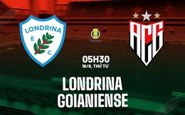 Nhận định bóng đá Londrina vs Goianiense 5h30 ngày 19/8 (Hạng 2 Brazil 2026)