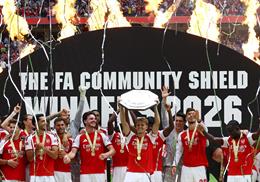 Đè bẹp Man City, Arsenal đoạt Siêu cúp Anh 2026