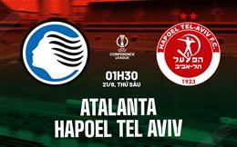 Nhận định Atalanta vs Hapoel Tel Aviv (01h30 ngày 21/8): Bài test cho Sarri-ball