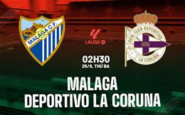 Nhận định Malaga vs Deportivo (2h30 ngày 25/8): Tân binh đụng độ