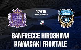 Nhận định Sanfrecce Hiroshima vs Kawasaki Frontale 17h15 ngày 22/8 (VĐQG Nhật Bản 2026/27)