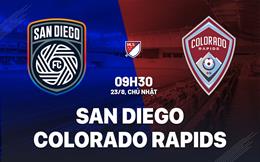 Nhận định San Diego vs Colorado Rapids 9h30 ngày 23/8 (Nhà nghề Mỹ 2026)