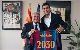 Rodri chính thức gia nhập CLB Barcelona