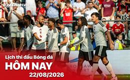 Lịch thi đấu, trực tiếp bóng đá hôm nay 22/08/2026: Hull City vs Man United