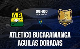 Nhận định Atletico Bucaramanga vs Aguilas Doradas 6h00 ngày 26/8 (VĐQG Colombia 2026)