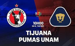 Nhận định bóng đá Tijuana vs Pumas UNAM 10h00 ngày 29/8 (VĐQG Mexico 2026/27)