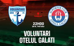 Nhận định bóng đá Voluntari vs Otelul Galati 22h00 ngày 28/8 (VĐQG Romania 2026/27)
