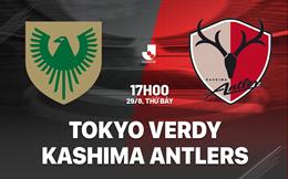 Nhận định bóng đá Tokyo Verdy vs Kashima Antlers 17h00 ngày 29/8 (VĐQG Nhật Bản 2026/27)