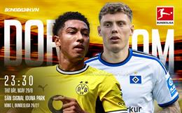 Nhận định Dortmund vs Hamburger (23h30 ngày 29/8): 3 điểm cho chủ nhà