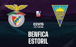 Nhận định bóng đá Benfica vs Estoril 2h15 ngày 1/9 (VĐQG Bồ Đào Nha 2026/27)