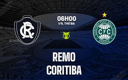 Nhận định bóng đá Remo vs Coritiba 6h00 ngày 1/9 (VĐQG Brazil 2026)