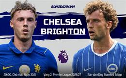 Nhận định Chelsea vs Brighton (20h00 ngày 30/8): Bắn hạ Mòng biển