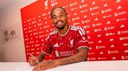 Liverpool công bố bom tấn Bradley Barcola 