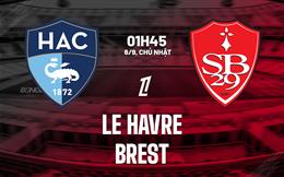 Nhận định bóng đá Le Havre vs Brest 1h45 ngày 6/9 (Ligue 1 2026/27)