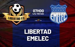 Nhận định bóng đá Libertad vs Emelec 7h00 ngày 4/9 (VĐQG Ecuador 2026)