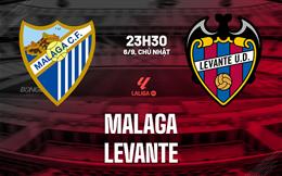 Nhận định bóng đá Malaga vs Levante 23h30 ngày 6/9 (La Liga 2026/27)