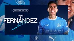 Manchester City chính thức chiêu mộ thành công Enzo Fernandez
