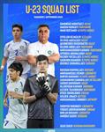 Uzbekistan công bố đội hình đối đầu U23 Việt Nam ở ASIAD 2026