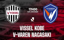 Nhận định Vissel Kobe vs V-Varen Nagasaki 17h00 ngày 6/9 (VĐQG Nhật Bản 2026/27)