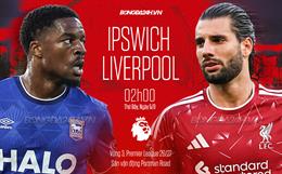 Nhận định Ipswich vs Liverpool (2h00 ngày 5/9): Không hề dễ dàng