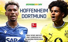 Nhận định Hoffenheim vs Dortmund (20h30 ngày 5/9): Chờ mưa bàn thắng