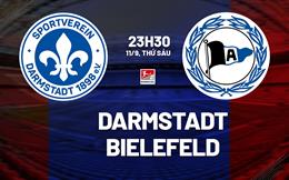 Nhận định bóng đá Darmstadt vs Bielefeld 23h30 ngày 11/9 (Hạng 2 Đức 2026/27)