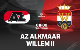Nhận định bóng đá AZ Alkmaar vs Willem II 1h00 ngày 12/9 (VĐQG Hà Lan 2026/27)