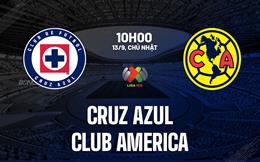 Nhận định bóng đá Cruz Azul vs Club America 10h00 ngày 13/9 (VĐQG Mexico 2026/27)