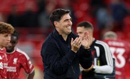 HLV Andoni Iraola đề cao bản lĩnh Liverpool sau trận thắng Atletico
