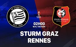 Nhận định bóng đá Sturm Graz vs Rennes 2h00 ngày 17/9 (Europa League 2026/27)