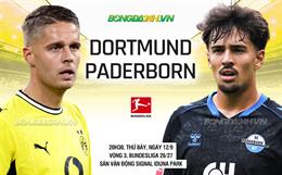 Nhận định Dortmund vs Paderborn (20h30 ngày 12/9): Nối dài mạch toàn thắng