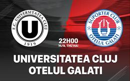 Nhận định Universitatea Cluj vs Otelul Galati 22h00 ngày 14/9 (VĐQG Romania 2026/27)