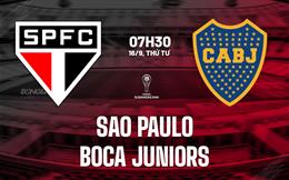 Nhận định Sao Paulo vs Boca Juniors 7h30 ngày 16/9 (Copa Sudamericana 2026)