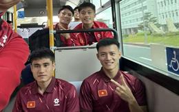 U23 Việt Nam ra sân tập vào giữa trưa ở Nhật Bản