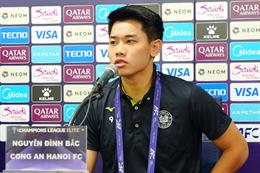 Đình Bắc quyết giành kết quả tốt trước Gamba Osaka