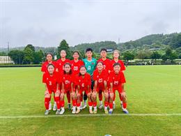 U17 nữ Việt Nam tạo màn rượt đuổi 12 bàn tại Nhật Bản
