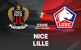 Nhận định Nice vs Lille (22h15 ngày 20/9): Hạ đội bét bảng