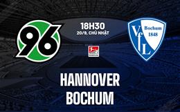Nhận định bóng đá Hannover vs Bochum 18h30 ngày 20/9 (Hạng 2 Đức 2026/27)