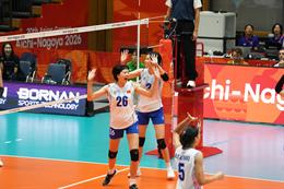Bóng chuyền nữ Việt Nam hết cơ hội tranh huy chương ASIAD 2026
