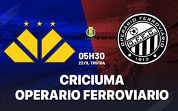 Nhận định bóng đá Criciuma vs Operario Ferroviario 5h30 ngày 22/9 (Hạng 2 Brazil 2026)