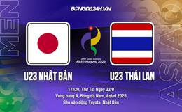 Nhận định bóng đá U23 Nhật Bản vs U23 Thái Lan 17h30 ngày 23/9 (ASIAD 2026)