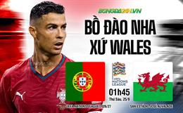 Nhận định Bồ Đào Nha vs Wales (01h45 ngày 25/9): Đè bẹp đội khách