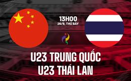 Nhân định bóng đá U23 Trung Quốc vs U23 Thái Lan 13h00 ngày 26/9 (ASIAD 2026)