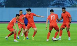 Hoàng Đức trở lại tập luyện trước trận ra quân FIFA ASEAN Cup